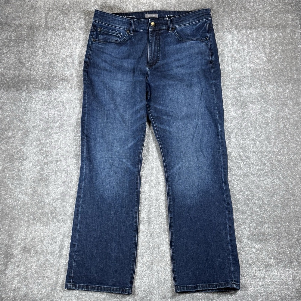 DL1961 Jeans Men's 36x30 Blue Denim Casual Straight Leg Performance